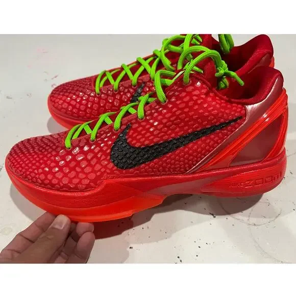 Nike Kobe 6 Protro Reverse Grinch Size 10.5